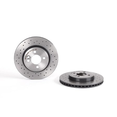 Brembo Xtra Rotors Brake Rotor, 09.A761.1X 09.A761.1X
